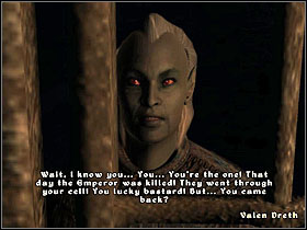 When you enter your old cell (ahh, memories), wait for the guard to finish talking to Valen - Dark Brotherhood part I - The Guilds quests - The Elder Scrolls IV: Oblivion - Game Guide and Walkthrough