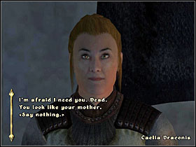 Caelia Draconis is a city guard in Leyawiin - Dark Brotherhood part IV - The Guilds quests - The Elder Scrolls IV: Oblivion - Game Guide and Walkthrough