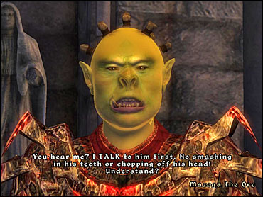 Mazoga wants to go to Fisherman's Rock north of the city, but Weebam-Na won't go with her - Leyawiin - Miscellaneous quests - The Elder Scrolls IV: Oblivion - Game Guide and Walkthrough