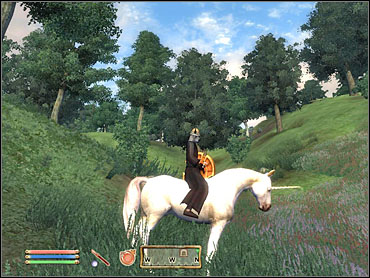 Yes, it's true, you CAN ride a unicorn in this game. - Daedric Quests part I - Other - The Elder Scrolls IV: Oblivion - Game Guide and Walkthrough