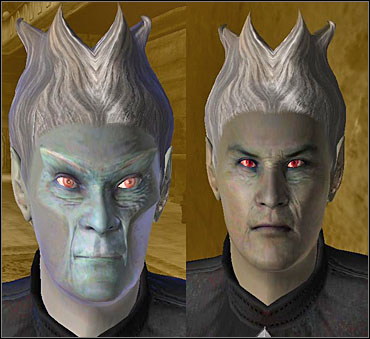 The same character in the last stage of vampirism and completely free of the disease. You guess which is which. - Hints and peculiarities - Other - The Elder Scrolls IV: Oblivion - Game Guide and Walkthrough