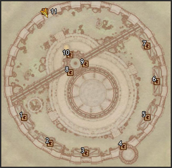 1 - Lustratorium - Imperial City, the Arcane University - City maps - The Elder Scrolls IV: Oblivion - Game Guide and Walkthrough