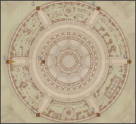 1 - Talos Plaza - Imperial City Green Emperor Way - City maps - The Elder Scrolls IV: Oblivion - Game Guide and Walkthrough