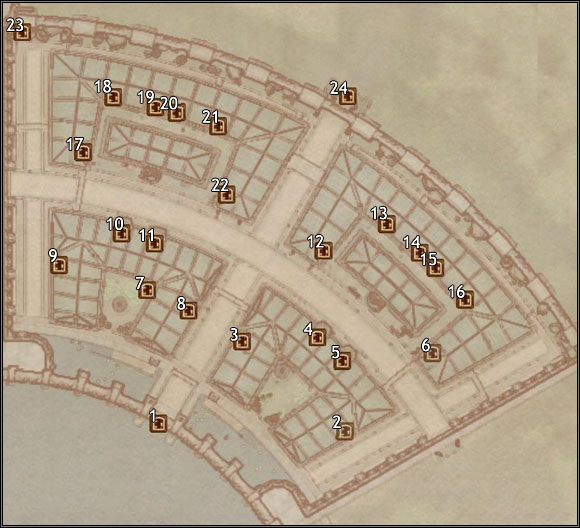 1 - Green Emperor Way - Imperial City Market District - City maps - The Elder Scrolls IV: Oblivion - Game Guide and Walkthrough