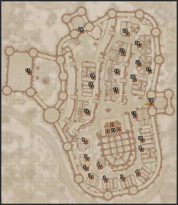 1 - Jearl's House - Bruma - City maps - The Elder Scrolls IV: Oblivion - Game Guide and Walkthrough