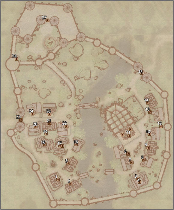 1 - House for Sale - Cheydinhal - City maps - The Elder Scrolls IV: Oblivion - Game Guide and Walkthrough