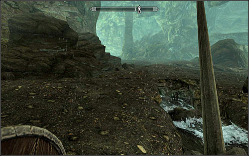 Now head east, eventually reaching a big cave - Getting through the Keep with Hadvar - Unbound - The Elder Scrolls V: Skyrim - Game Guide and Walkthrough