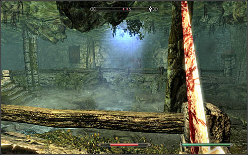 Now head to the corridor going west and after a few moments turn south and use the stairs - Getting through the Keep with Hadvar - Unbound - The Elder Scrolls V: Skyrim - Game Guide and Walkthrough