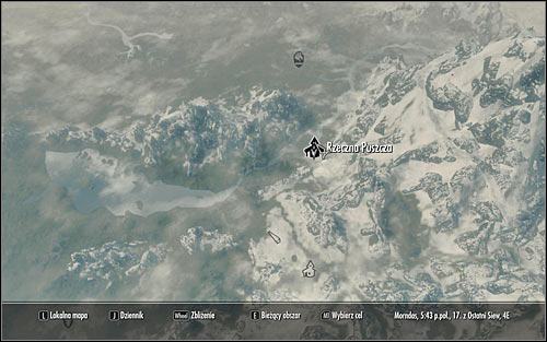 Open the map to establish that Riverwood is north of the Helgen Keep exit (screen above) - Meeting with Alvor - Before the Storm - The Elder Scrolls V: Skyrim - Game Guide and Walkthrough