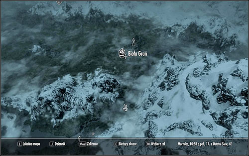 Open the world map and you should note that Whiterun is north of Riverwood (screen above) - Going to Whiterun - Before the Storm - The Elder Scrolls V: Skyrim - Game Guide and Walkthrough