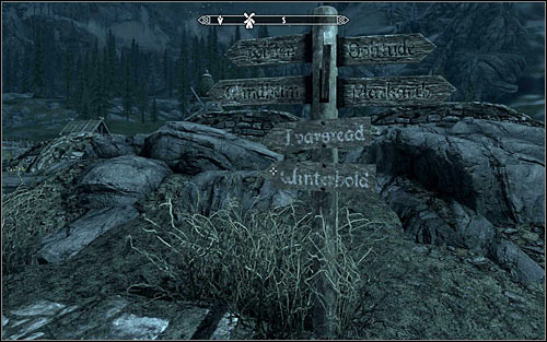 If you have already visited the village of Ivarstead (or a different, nearby location), it would be best to use fast travel - Heading to the Greybeards - The Way of the Voice - The Elder Scrolls V: Skyrim - Game Guide and Walkthrough