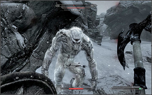 In the further part of the climb, e - Heading to the Greybeards - The Way of the Voice - The Elder Scrolls V: Skyrim - Game Guide and Walkthrough