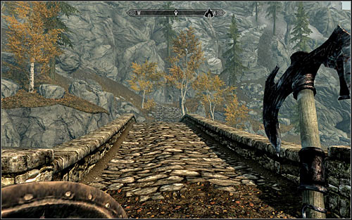 Cross the village, heading west - Heading to the Greybeards - The Way of the Voice - The Elder Scrolls V: Skyrim - Game Guide and Walkthrough