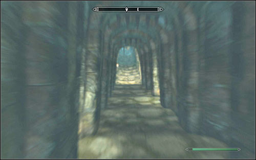 That's not all, as you have to use the Whirlwind Sprint Shout, aiming at the newly unlocked passage (screen above) - Heading to the temple of Ustengrav - The Horn of Jurgen Windcaller - The Elder Scrolls V: Skyrim - Game Guide and Walkthrough