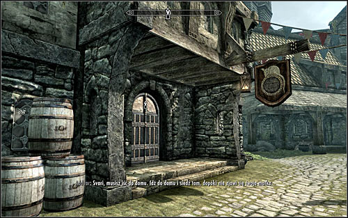 After reaching Solitude, head to the Winking Skeever (screen above) found nearby the main gate - Getting onto the Embassy party - Diplomatic Immunity - The Elder Scrolls V: Skyrim - Game Guide and Walkthrough