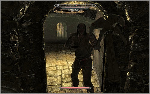 If you have chosen the longer path, you need to take into account that you will have to eliminate Skeever and Gian the Fist (screen above) - Finding Esbern - A Cornered Rat - The Elder Scrolls V: Skyrim - Game Guide and Walkthrough