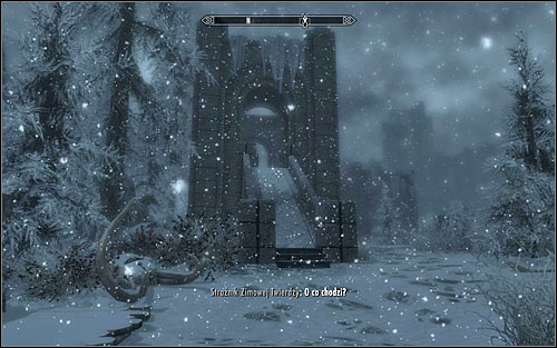 If you want to reach the Winterhold on your own, you might begin by the temple of Ustengrav or at Dawnstar and afterwards head east - Heading to Winterhold - Elder Knowledge - The Elder Scrolls V: Skyrim - Game Guide and Walkthrough