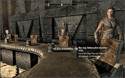 As the negotiations begin, Ulfric will speak regarding Elenwen, representing the interests of Thalmor - Participating in the negotiations - Season Unending - The Elder Scrolls V: Skyrim - Game Guide and Walkthrough