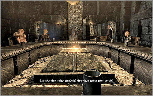 The further part of the negotiations will consist of a rough speech from the leader of the faction that was treated unfair until now, according to him - Participating in the negotiations - Season Unending - The Elder Scrolls V: Skyrim - Game Guide and Walkthrough