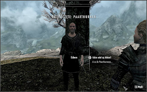 This mission is purely option and was included in this guide only because Paarthurnax participates in some of the end-game scenes - Killing Paarthurnax - Paarthurnax - The Elder Scrolls V: Skyrim - Game Guide and Walkthrough