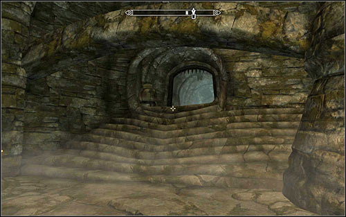 Pull the lever and note that therefore you have unlocked a passage in the north-west part of the room (screen above) - Reaching the portal - The World-Eater's Eyrie - The Elder Scrolls V: Skyrim - Game Guide and Walkthrough