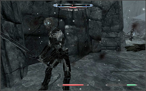 Start eliminating the Draugrs that have appeared on your radar before - Reaching the portal - The World-Eater's Eyrie - The Elder Scrolls V: Skyrim - Game Guide and Walkthrough