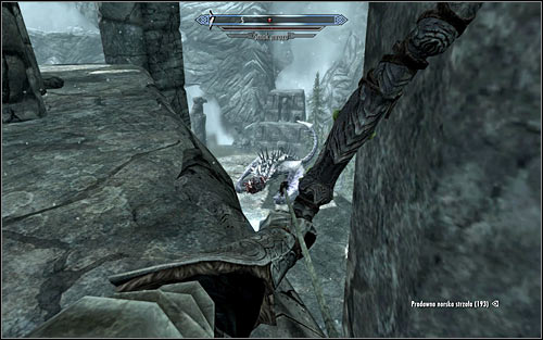 The two beasts mentioned above, a blood dragon breathing fire and a frost dragon that will be using ice-based attacks - Going through the portal - The World-Eater's Eyrie - The Elder Scrolls V: Skyrim - Game Guide and Walkthrough