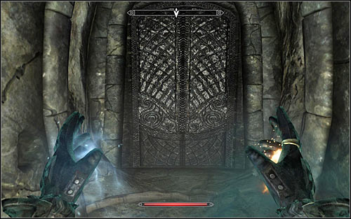 Soon enough you should be joined by Tolfdir, so consider waiting for him - Under Saarthal - p. 2 - College of Winterhold quests - The Elder Scrolls V: Skyrim - Game Guide and Walkthrough