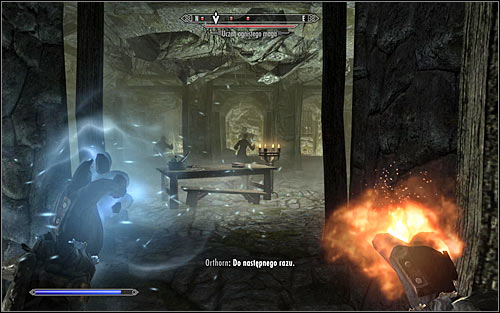 Before you leave this part of the Dungeons, you can take a look around the area to find, inter alia, a closed door with a locked chest containing some precious treasures behind it - Hitting the Books - p. 1 - College of Winterhold quests - The Elder Scrolls V: Skyrim - Game Guide and Walkthrough