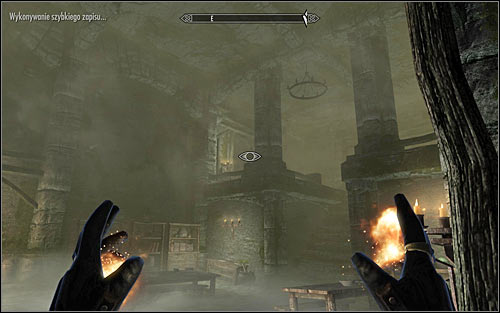 Continue exploring the Keep, heading east - Hitting the Books - p. 2 - College of Winterhold quests - The Elder Scrolls V: Skyrim - Game Guide and Walkthrough