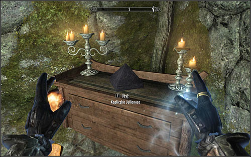 Open the door and quickly deal with the Atronach - Hitting the Books - p. 2 - College of Winterhold quests - The Elder Scrolls V: Skyrim - Game Guide and Walkthrough