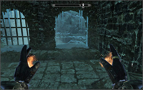 Depending on your liking, you can either explore the eastern part of the current location, or head south and jump to the lower level (screen above) - Good Intentions - College of Winterhold quests - The Elder Scrolls V: Skyrim - Game Guide and Walkthrough