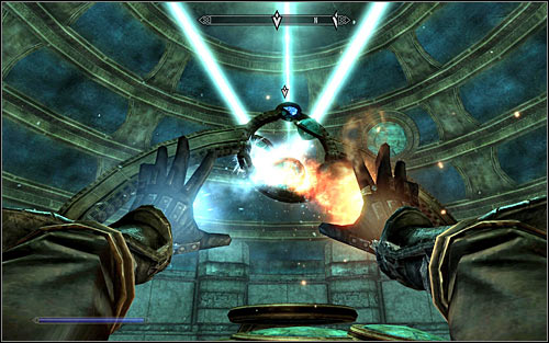 Press BOTH mouse buttons while aiming at any lens (screen above) - Revealing the Unseen - p. 3 - College of Winterhold quests - The Elder Scrolls V: Skyrim - Game Guide and Walkthrough