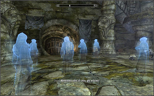 Go slightly north and note that ghost have appeared in the area - Staff of Magnus - p. 1 - College of Winterhold quests - The Elder Scrolls V: Skyrim - Game Guide and Walkthrough