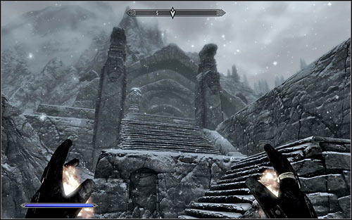 Be careful, as you will come across at least two Ice Trolls at the Labyrinthian - Staff of Magnus - p. 1 - College of Winterhold quests - The Elder Scrolls V: Skyrim - Game Guide and Walkthrough