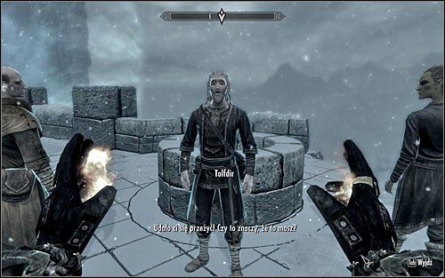 Eventually you should reach a place where the Mages are fighting with an Magic Anomaly - Staff of Magnus - p. 3 - College of Winterhold quests - The Elder Scrolls V: Skyrim - Game Guide and Walkthrough