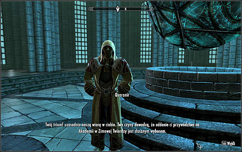 Approach Quaranir, who should appear nearby the Eye of Magnus (screen above) and speak with him - Eye of Magnus - College of Winterhold quests - The Elder Scrolls V: Skyrim - Game Guide and Walkthrough
