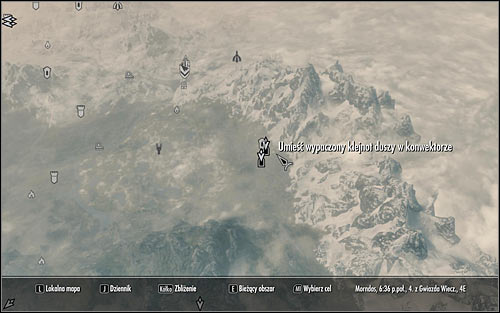 Open the world map, thanks to which you will establish that six Convector locations have appeared on it - Arniels Endeavor - p. 1 - College of Winterhold quests - The Elder Scrolls V: Skyrim - Game Guide and Walkthrough