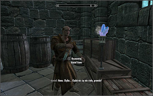 Now you will just need to watch the experiment that Arniel has been preparing (screen above) - Arniels Endeavor - p. 2 - College of Winterhold quests - The Elder Scrolls V: Skyrim - Game Guide and Walkthrough
