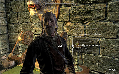 Find Tolfdir (he's usually at the main square of the college or at the Hall of the Elements) and ask him if there's anything more he would like to talk about (screen above) - Aftershock - College of Winterhold quests - The Elder Scrolls V: Skyrim - Game Guide and Walkthrough