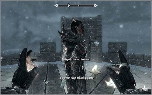 Once again activate the Summon Unbound Dremora and use it (screen above) - Conjuration Ritual Spell - College of Winterhold quests - The Elder Scrolls V: Skyrim - Game Guide and Walkthrough