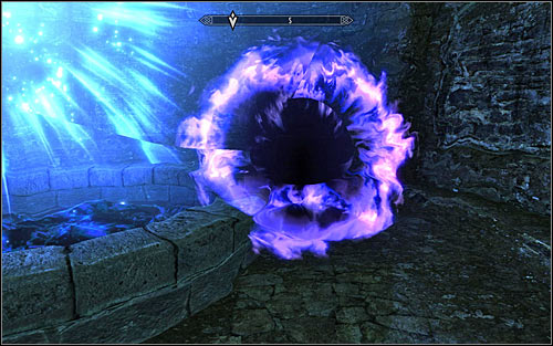 The Sigil Stone that you got from Phinis (and previously from the Dremora) is quite important, as you can use it at The Atronach Forge found in the Midden (screen above) to create the most powerful and precious items - Conjuration Ritual Spell - College of Winterhold quests - The Elder Scrolls V: Skyrim - Game Guide and Walkthrough