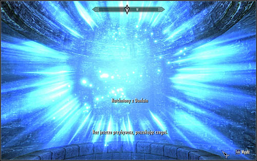Approach the Augur of Dunlain and speak to it (screen above) - Restoration Ritual Spell - College of Winterhold quests - The Elder Scrolls V: Skyrim - Game Guide and Walkthrough