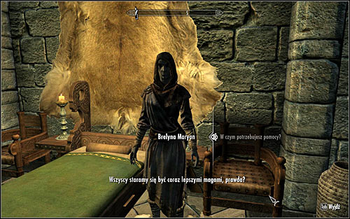 Find Brelyna Maryon, one of the College apprentices - Miscellaneous: Brelynas Practice - College of Winterhold quests - The Elder Scrolls V: Skyrim - Game Guide and Walkthrough