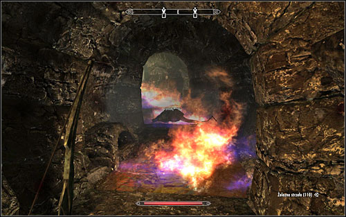 You should note that at some point, a weird orange substance will start appearing on the floor - Loud and Clear - Thieves Guild quests - The Elder Scrolls V: Skyrim - Game Guide and Walkthrough