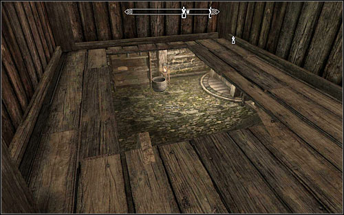 After reaching the lower level, open the door leading to the Goldenglow Estate Basement - Loud and Clear - Thieves Guild quests - The Elder Scrolls V: Skyrim - Game Guide and Walkthrough