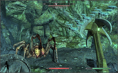 As you head deeper into the corridor, you will eventually come across spider-webs - Dampened Spirits - Thieves Guild quests - The Elder Scrolls V: Skyrim - Game Guide and Walkthrough