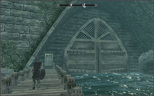 Keep following your target after entering the warehouse - Scoundrel's Folly - Thieves Guild quests - The Elder Scrolls V: Skyrim - Game Guide and Walkthrough