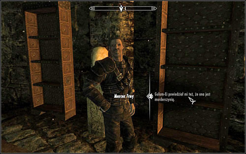 If you haven't killed Gulum-Ei during your investigation, Mercer will tell you to speak to Tonilia who will exchange a part of your armor - Scoundrel's Folly - Thieves Guild quests - The Elder Scrolls V: Skyrim - Game Guide and Walkthrough