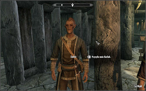 Enthir will tell you that the journal was written in the language of Falmers and only the scholars of Markart are capable of understanding it - Hard Answers - Thieves Guild quests - The Elder Scrolls V: Skyrim - Game Guide and Walkthrough